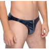 Black Level Men Slip Vinyl Helix Noir